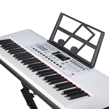 61 Цзянь Синь английская детская электронная клавиатура детское раннее образование Электрический Пианино музыкальный инструмент детская игрушка МУС