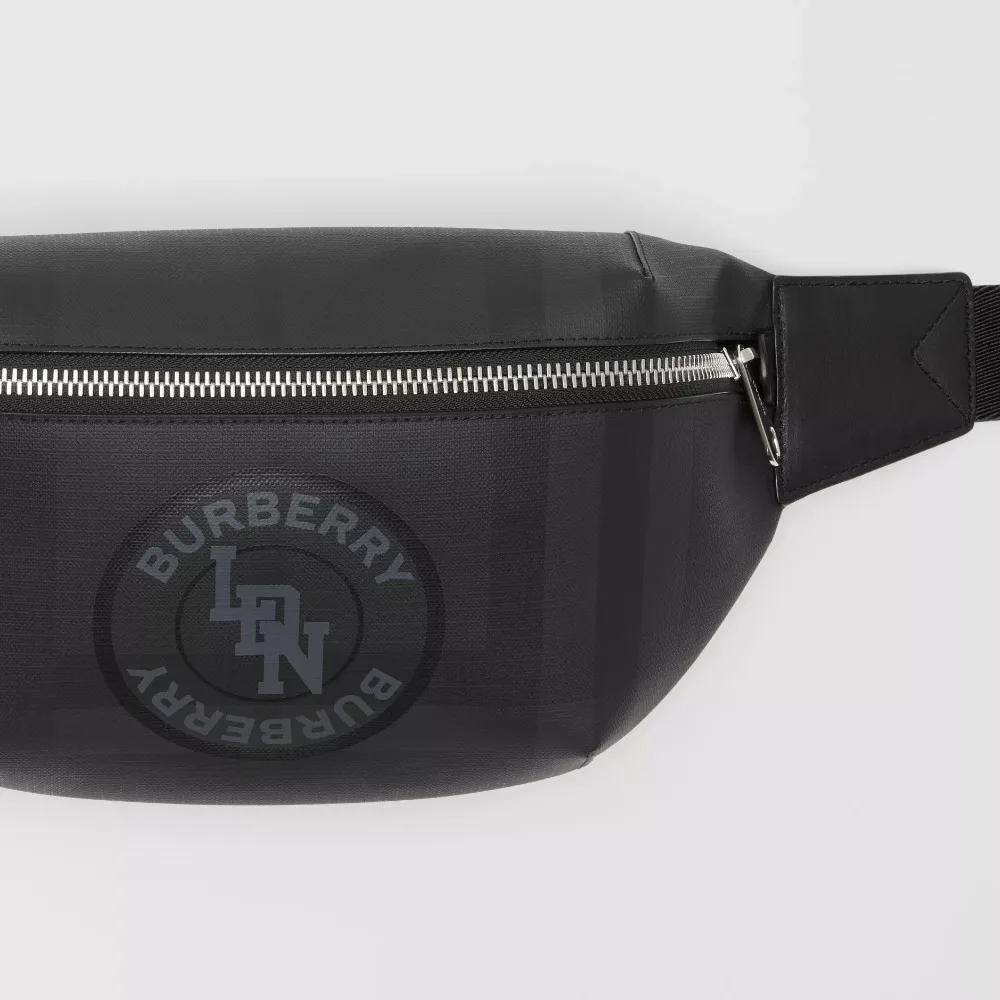Сумка на пояс в клетку Sonny Bum с графическим логотипом Burberry, нагрудная сумка, спортивная сумка через плечо на открытом воздухе, Повседневная сумка 80225171