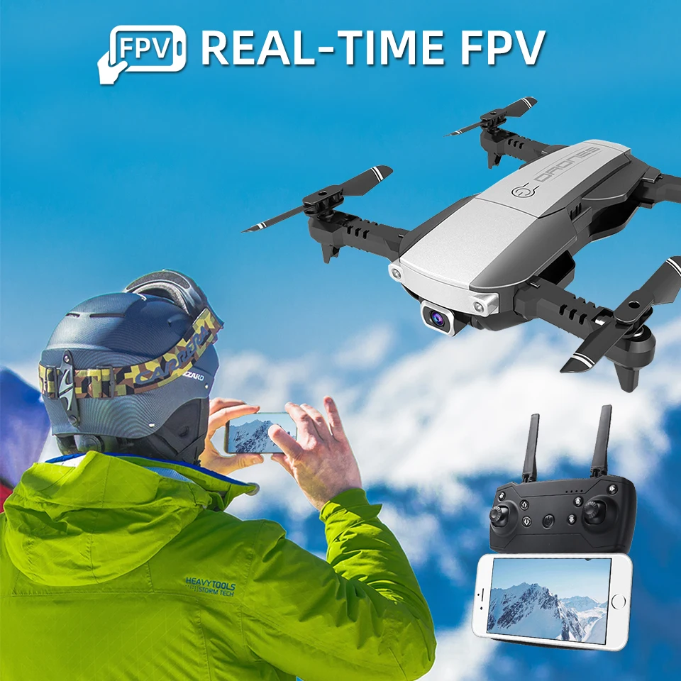  PEGI L3 RC Drone with HD Camera 1080P / 4K FPV Live Video Professional 2.4G Remote Control 6-Axis Q