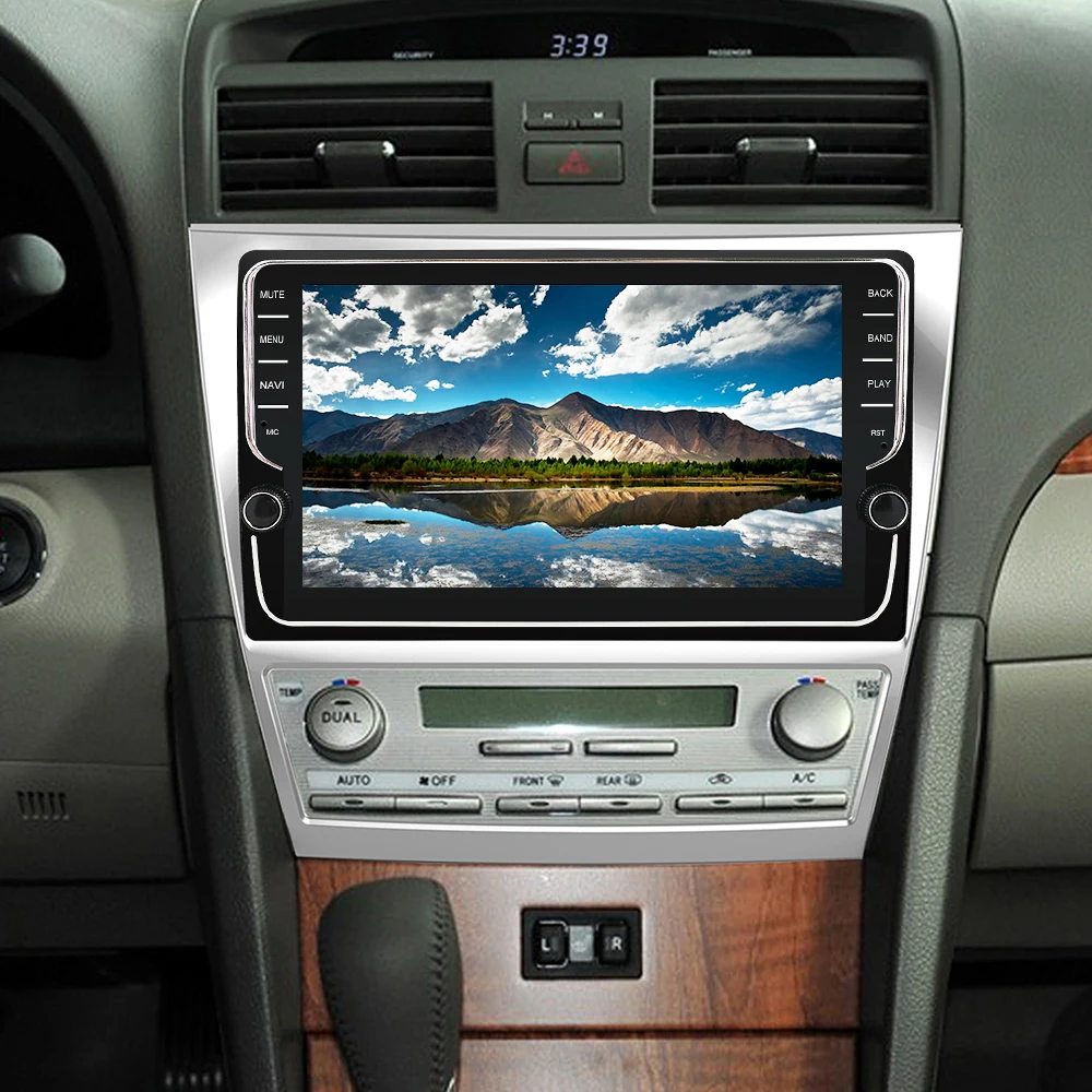 Автомобильный мультимедийный стерео плеер Eunavi ips TDA7851 Android 9 gps навигация для Toyota