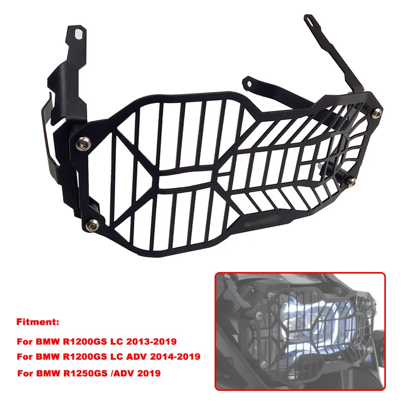 

Motorcycle Headlight Protector Grille Guard Cover fits For BMW R1200GS LC R 1200 GS ADV Adventure R1250GS LC R1250GSA R1200GSA