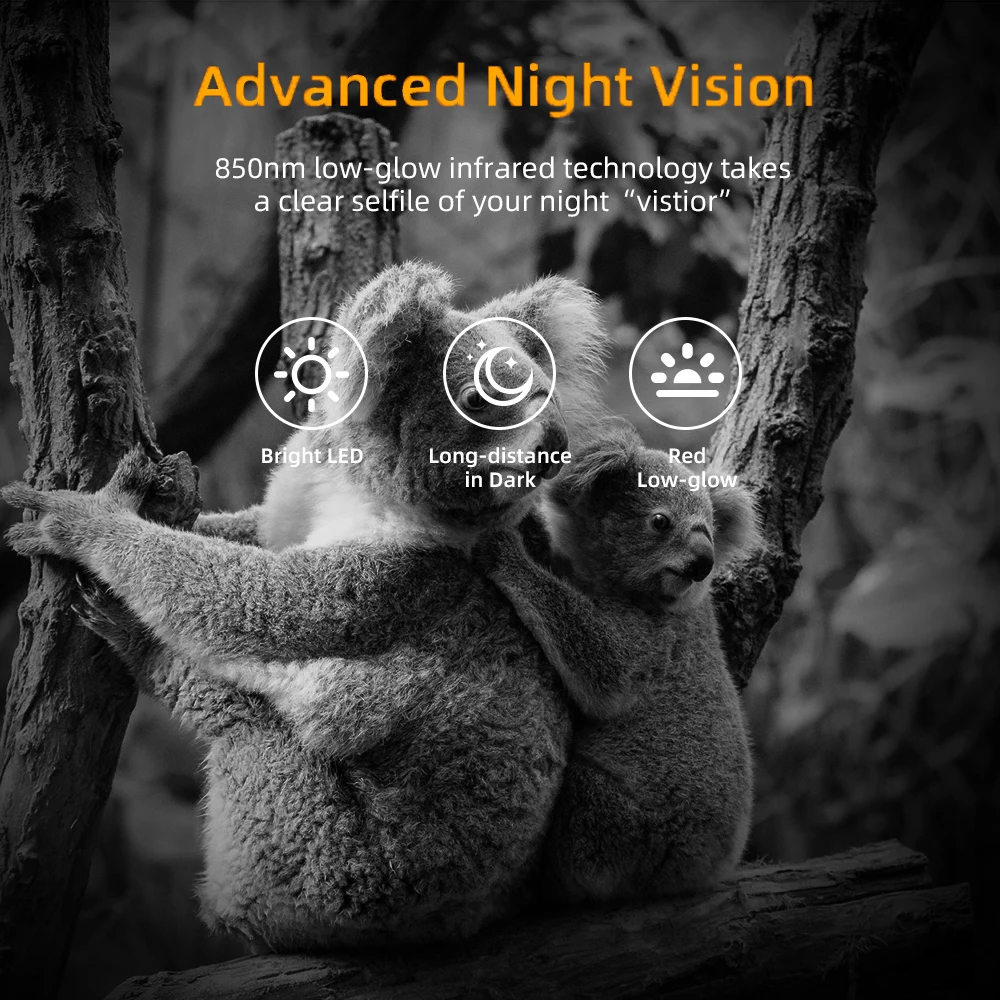 Trail Camera Wifi APP Bluetooth Control Hunting Cameras Wifi830 Live Show Wild 24MP 1296P Night Vision Wildlife Photo Traps hunting trail camera trail camera