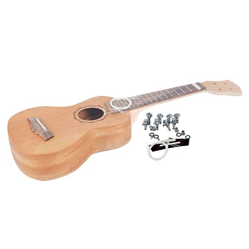 

Concert Ukulele Diy Kit 23 Inch Mahogany 4 Strings Hawaiian Guitar For Handwork Painting Parents-Child Campaign