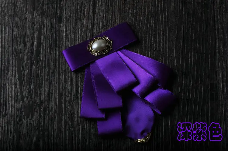 Bow Tie Элегантный мужской и женский деловой Галстук Свадебная вечеринка золотой сплав металлическая голова Официальный галстук-бабочка ручной работы жениха слой ленточка с бантиками - Цвет: Bow Tie