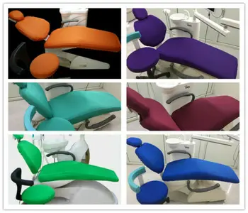 

1Set Dental Unit Cover Cloth Dentist Chair Protector Sleeves Washable *7Colors Orange/Purple/ Blue/Wine Red/Green