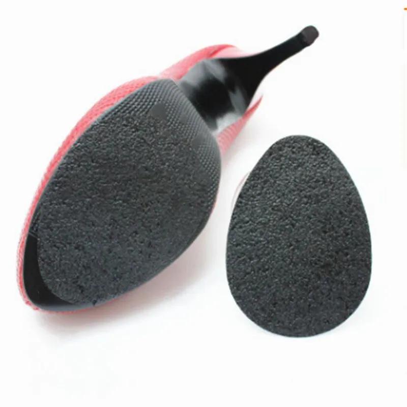 10PCS Anti-Slip Self-Adhesive Shoes Mat Durable High Heel Sole Protector Rubber Pads Cushion Non Slip Insole High Heel Sticker shoe insoles,shoe repair patches,heel protector pads,heel insoles,shoe repair stickers,heel protector patches,shoe stickers,shoe anti slip stickers