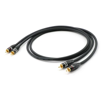 

Hifi audio OFC low-noise RCA cable hifi RCA to RCA interconnect cable RCA plug cable