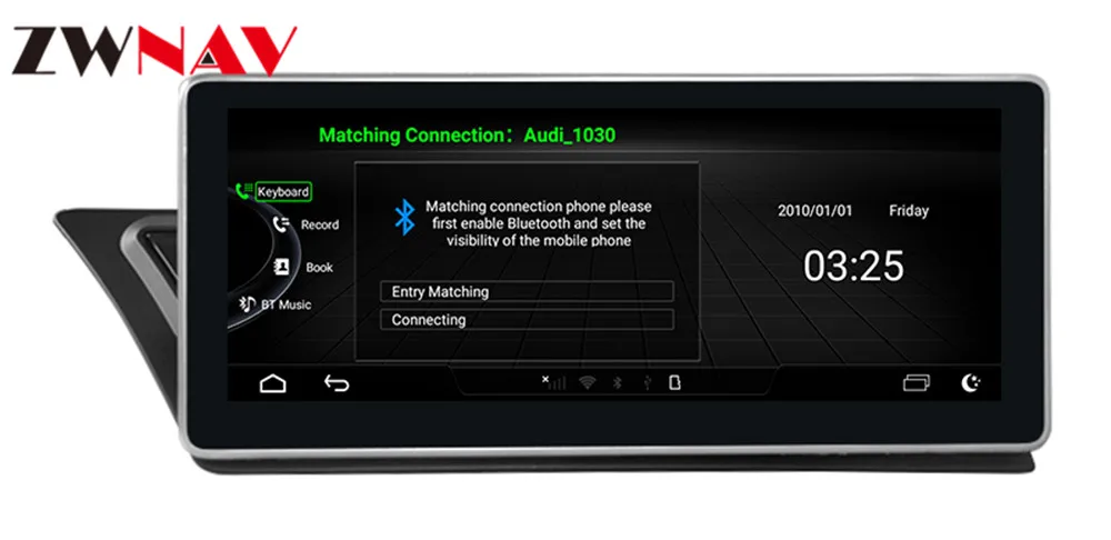 Discount 10.2 inch Android 9 display for Audi A4/Audi A5 2009-2015 car GPS Navigation headunit dash Multimedia player Radio Tape Recorder 5