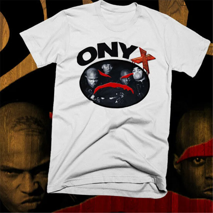 Футболка Onyx Ny Oldschool хип-хоп стиль Rap футболка Legend все размеры Хлопок