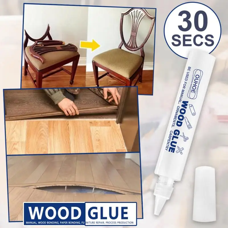 Waterproof Wood Glue Epoxy Resin Glue Strong Adhesive Liquid Glue Ceramic Wood Repair Glue For