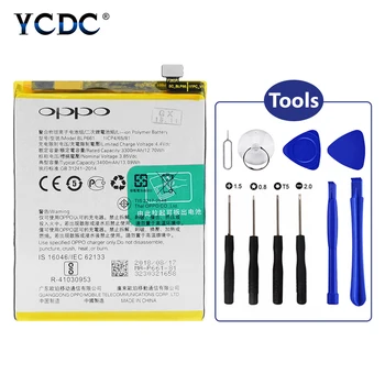 

2020 High Quality 3.85V BLP 661 3400mAh Cellphone Battery + Repair Tool For OPPO A3 Phones Rechargeable BLP661 Lithium Battery