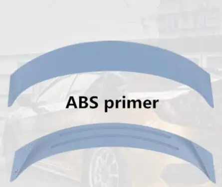 Высокое качество ABS краска автомобиль задний багажник спойлер крыло подходит для Honda Civic - Цвет: ABS primer