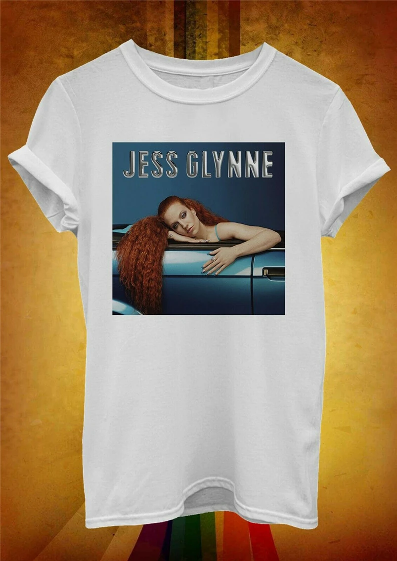 Jess Glynne 2019 концертный тур для женщин и мужчин унисекс мешковатая футболка 2229