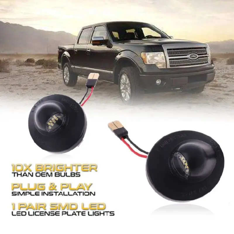 1990- Ford F-150 пикап номерного знака светильник F250 F350 LX9C