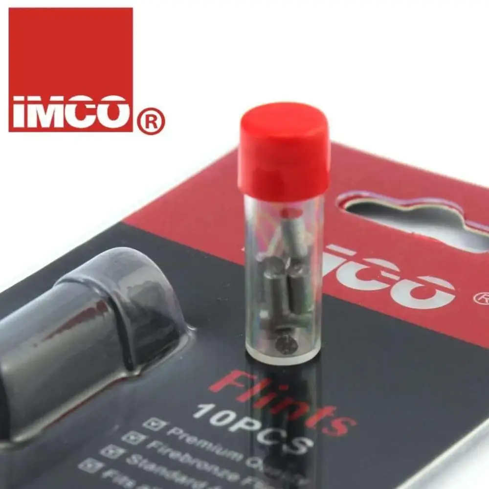 10 шт. IMCO Flints камни для бензиновой зажигалки сменный диспенсер Аксессуары для зажигалок пожарный стартер подлинный