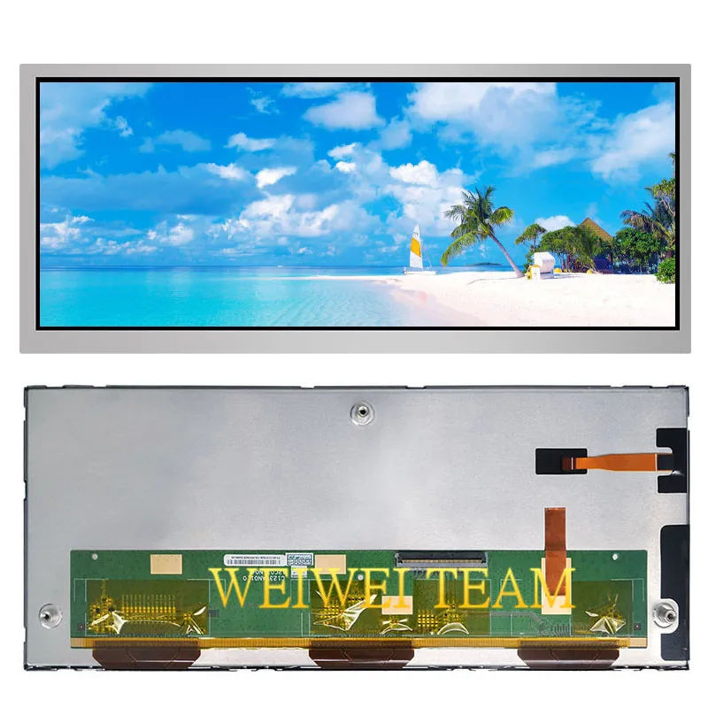 

C123VAN01.0 LCD Screen 12.3 Inch Stretched Bar LCD IPS Display Ultra Wide 1440x540 for Car Automotive Panel