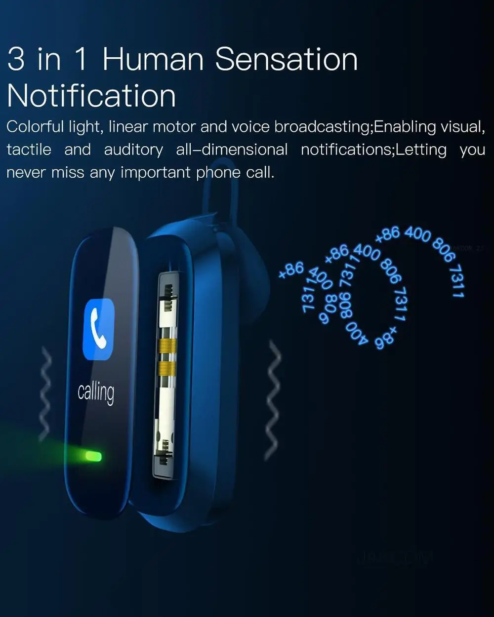 Smartver com Nfc Inteligentes dos Homens Esportes de Fitness Jakcom Nuvem Chip Chamada Pulseira Relógios Rastreador Freqüência Cardíaca Pressão Arterial b6 11 Cheap Pulseiras inteligentes