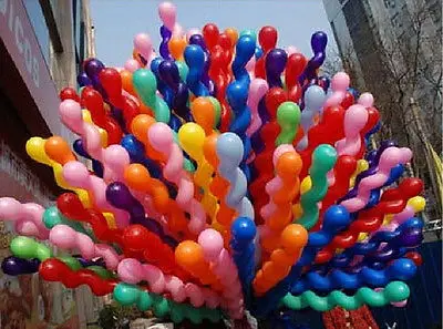 

10pc New 2019 Hot Selling Popular Style Balloons Wedding Gif Birthday Party Toy SU Spiral Twist Kids Latex Decor Baby Toys