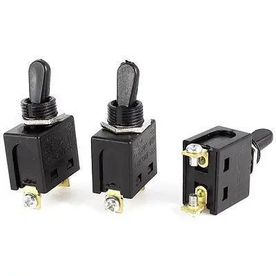 

3 Pcs Electric Parts FD2-4/1W AC 250V 4A 5E4 SPST NO on-off Toggle Switch