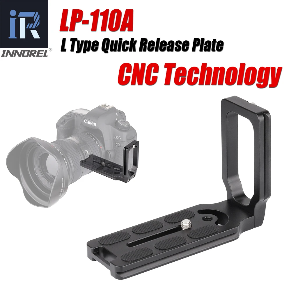 

LP-110A Professional L-Type Quick Release Plate Bracket for Tripod Ballhead Compatible With Arca-Swiss Standard DSLR Cameras