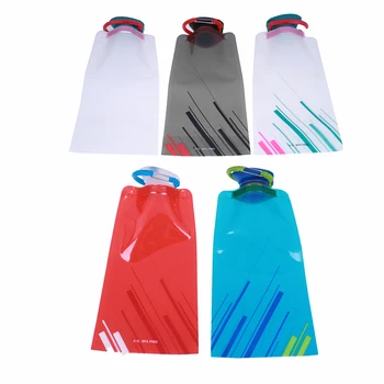 

Outdoor Folding Drinking Bag Travel Cycling Sports Walking Portable Bag Climbing Water Bottle Kettle Travel Supplies