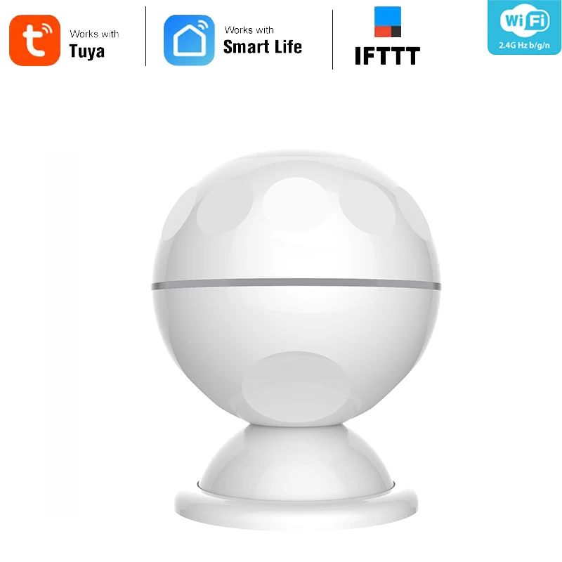 NEO COOLCAM Tuya Smart Mini Shape WiFi PIR Motion Sensor Detector Home Alarm System With Magnet Bracket Smart Life