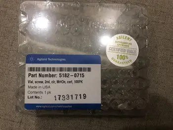 

100PCS/LOT 5182-0715 5182-0716 5182-0717 Sample vial Glass bottle 2ml original imported