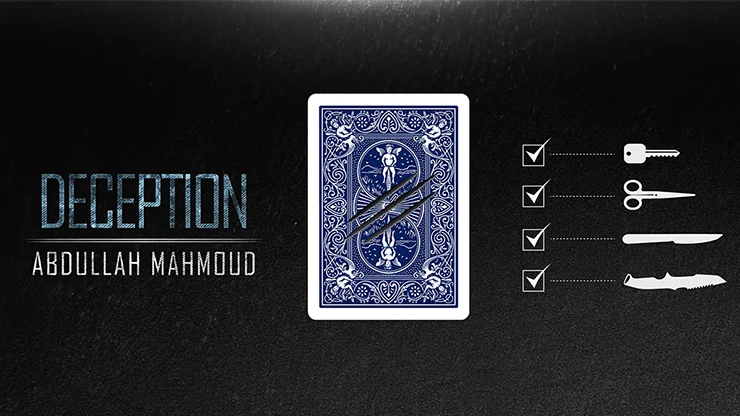 

2019 Deception by Abdullah Mahmoud Magic Instructions Magic trick
