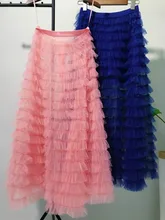^^Best Offers 2020 Spring summer women high quality mesh skirts Fashion elegant layered skirts wonen party skirt B242 ^^Best Offers 2020 Spring summer women high quality mesh skirts Fashion elegant layered skirts wonen party skirt B242