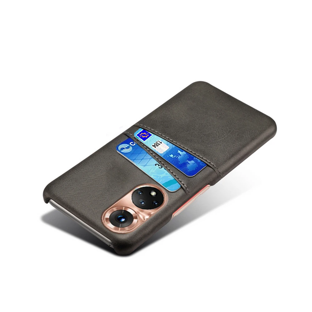 Luxury PU Leather Card Slots Cover for Honor Smartphones - Premium Protective Case