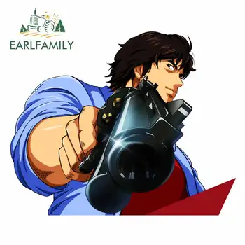 

EARLFAMILY 13cm x 10.6cm for City Hunter Car Truck Decal Bumper Window DIY Car Stickers Decoration Vinyl Car Wrap Decoration