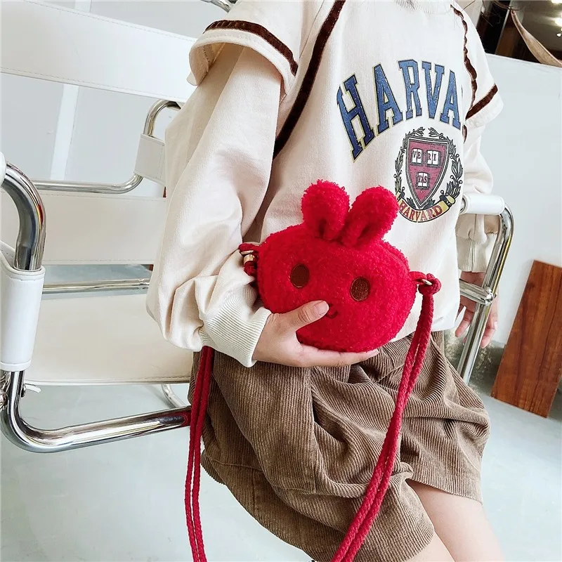 bunny plush bolsa