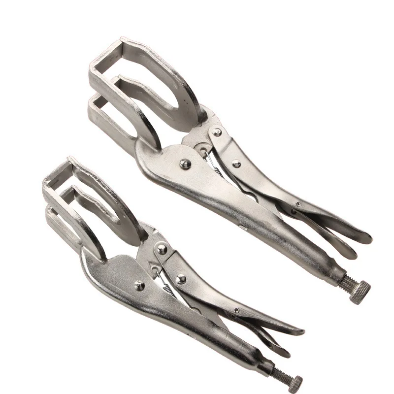 

Carbon Steel Welding Tool Adjustable Jaw Pliers C Clamp Locking Mole Vice Grips Forceps forging for family emergency maintenance