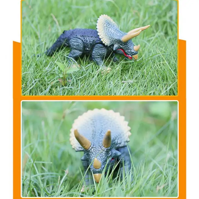 Animais de Controle Brinquedo das Crianças do Dia das Bruxas Móvel Andando Rugido Dinossauro Remoto Luz Eletrônica Som Presente Aniversário Brinquedo 20 Móvel andando rugido dinossauro animais de controle