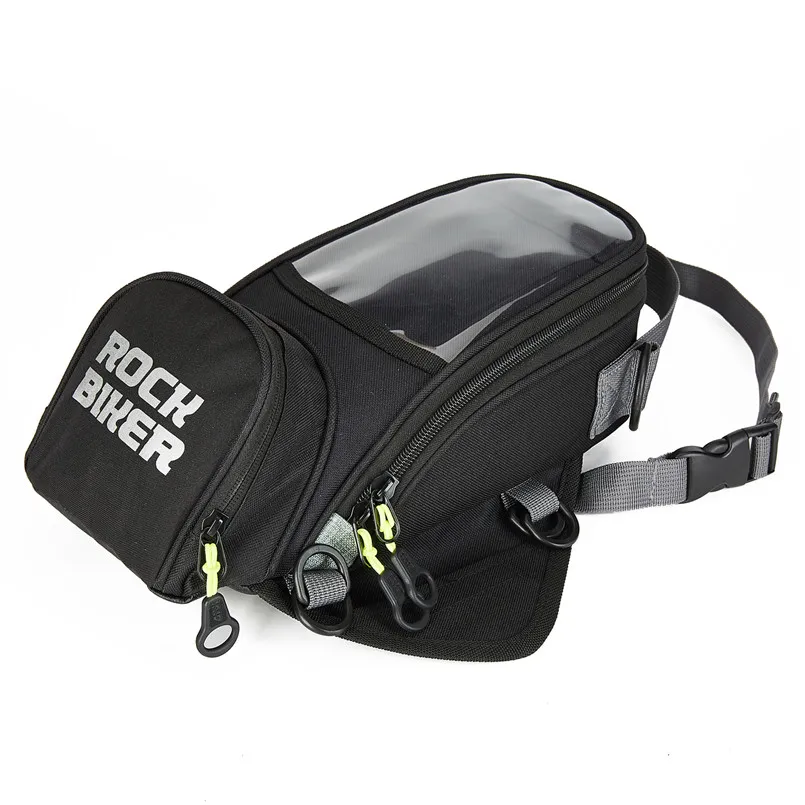 Водонепроницаемый Многофункциональный moto rcycle топливный бак сумка для верховой езды боковая коробка заднего сиденья сумка moto r Мобильная ездовая сумка mochila moto - Название цвета: Серый