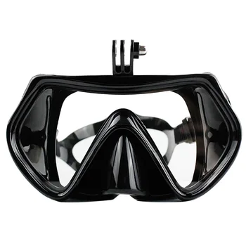 

Adjustable Strap Camera Swimming Googles Eye Protector Tempered Glass Underwater Outdoor Anti Fog Diving Mask For Gopro Hero