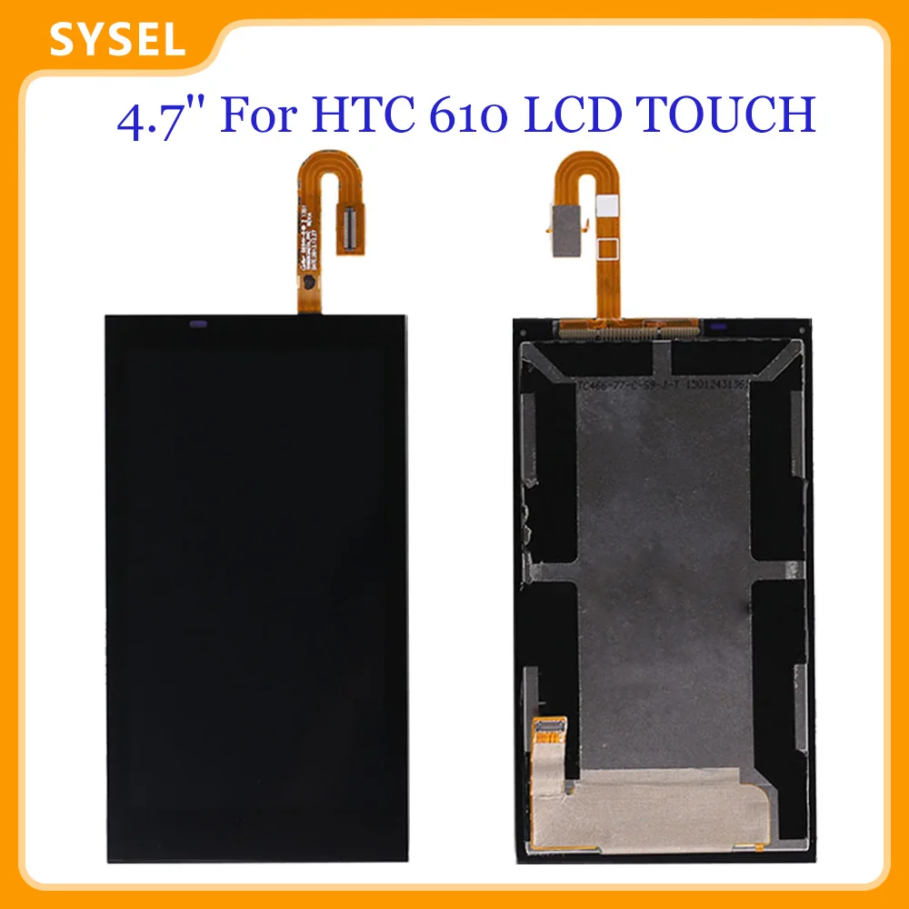 4 7 ''для HTC 610 ЖК-дисплей Дисплей планшета панель сенсорного экрана в сборе +