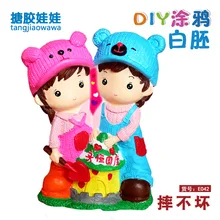 E042 [высота 20 см "пятьсот различные дополнительные DIY винил борцовка не плохой негипсовая кукла цветной рисунок