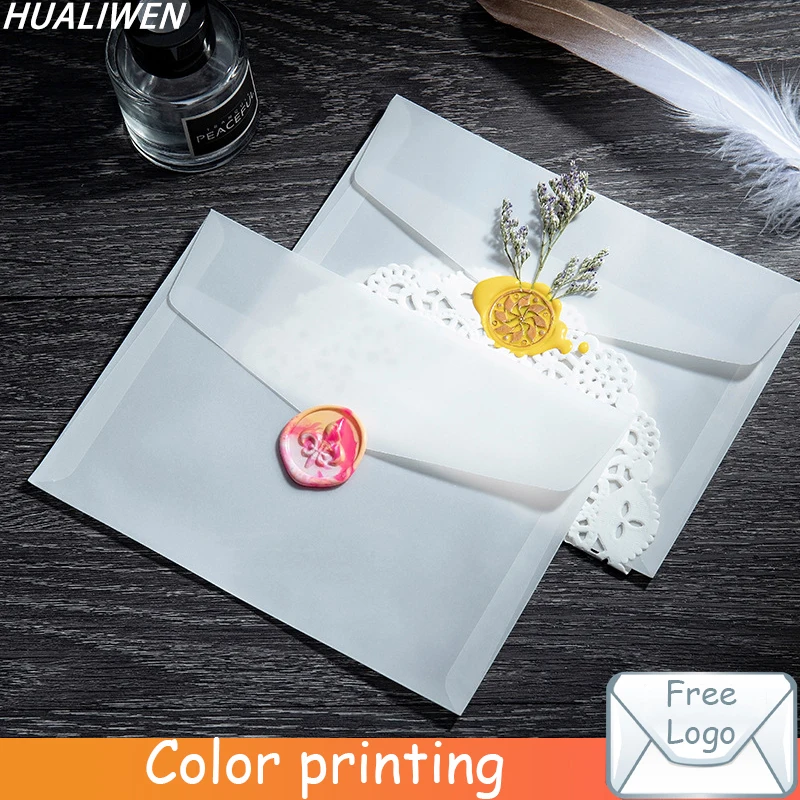 Semi Transparent Paper Envelope Sulfuric Acid Paper Envelopes