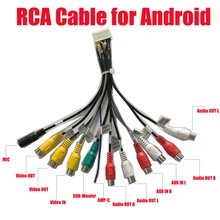 Кабель RCA, GPS-кабель, кабель для задней камеры, 4-контактный и 6-контактный USB-кабель, кабель для камеры для android-радио Кабель RCA, GPS-кабель, кабель для задней камеры, 4-контактный и 6-контактный USB-кабель, кабель для камеры для android-радио