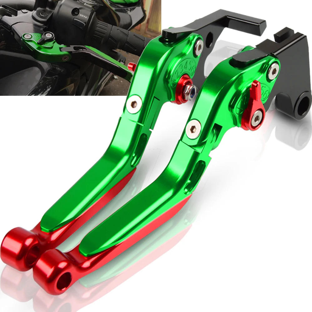 

Motorcycle Brake Clutch Lever Adjustable Handbrake Handlebar For Kawasaki NINJA650R ER6F 2009 2010 2011 2012 2013 2014 2015 2016