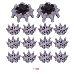 14pcs Golf Shoes Pins Training Shoes Fast Twist Shoe Spikes Golf Sneaker Cleats Accessories