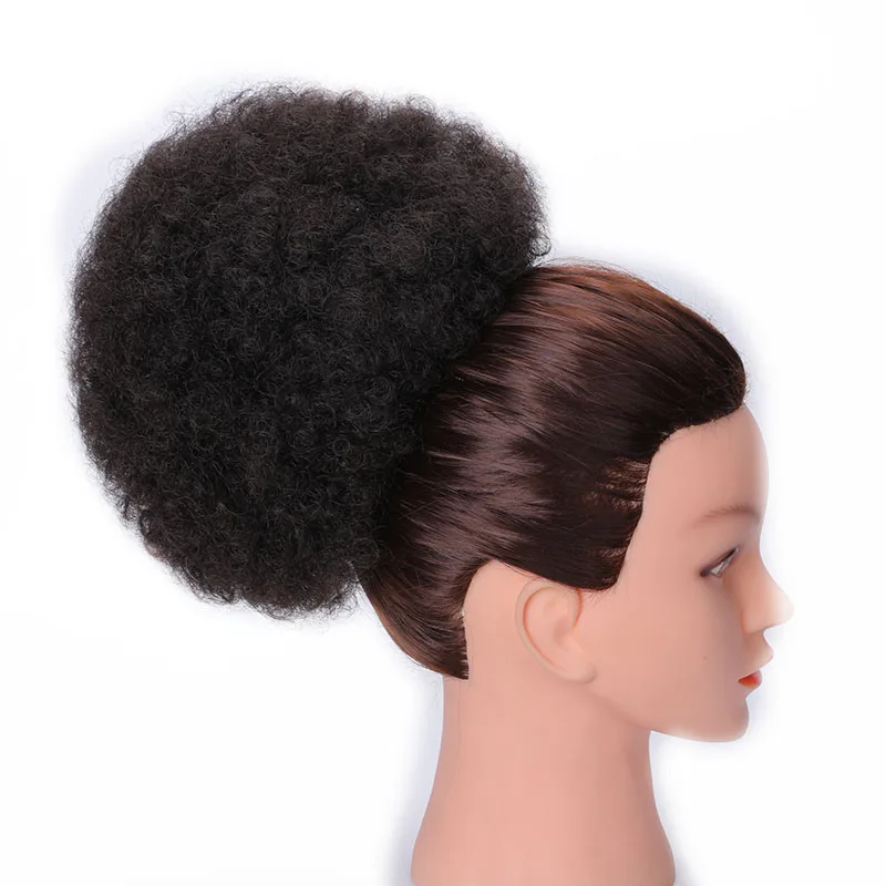 MERISIHAIR шнурок слоеный пучок афро черный красный афро-американский шиньон пучок волос 1 шт. аксессуары для волос