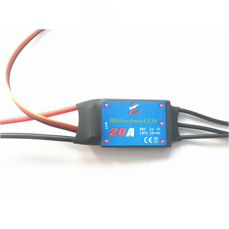 20A 30A 40A 50A 60A 80A бесщеточный ESC с UBEC двухсторонний вперед/назад RC для