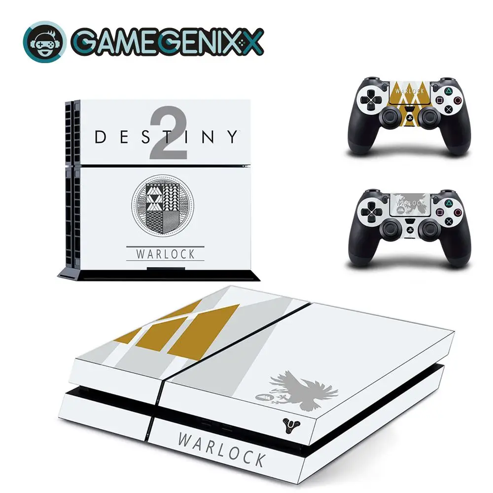 Наклейка на кожу GAMEGENIXX защитный винил наклейка для консоли PS4 и 2 контроллера-deuty 2 - Цвет: Destiny 2
