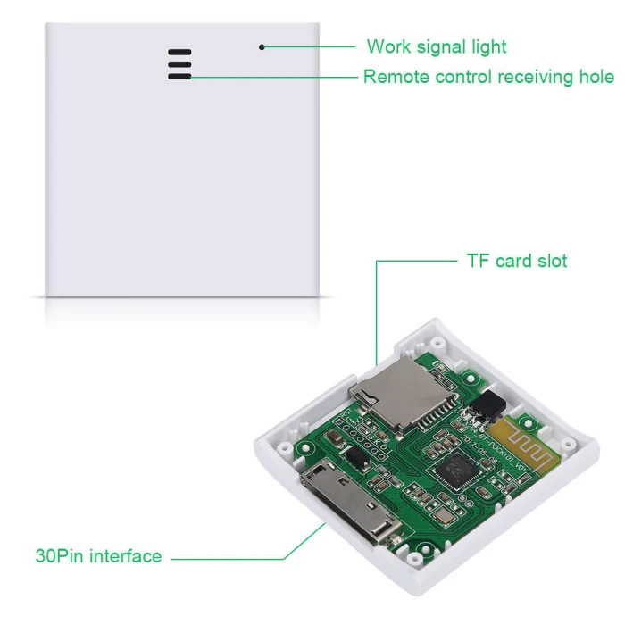 30Pin Bluetooth аудио приемник IP02 музыка Bluetooth аудио адаптер SP99