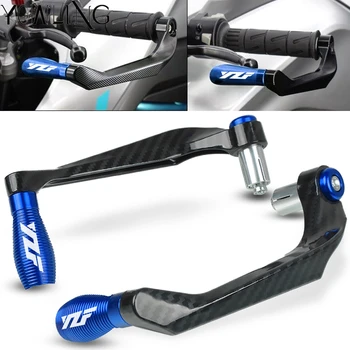 

Motorcycle Handlebar Grips Guard Brake Clutch Levers Guard Protector For YAMAHA YZF-R1 YZF-R6 YZFR1 YZFR6 YZF R1 R3 R6 R25 R125