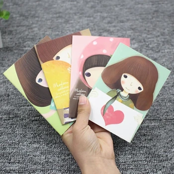 

Cute Cartoon Journal Diary Memo Note Book Notepad Blank Page Stationery School Q6PA