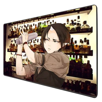 

XGZ Japan Girl Anime Love Live Large Gaming Mouse Pad Gamer Lock Edge Keyboard Mouse Mat Desk Mat for CS GO LOL Dota Mousepad
