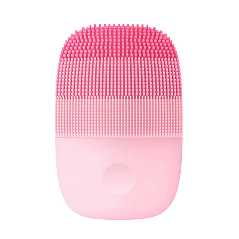 Pink Color InFace Электрический Глубокое Очищающее средство для лица Чистящая Щетка массажная Соник для умывания лица - Цвет: Pink Color